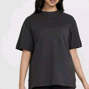 Oner Active | Women's Grey T-shirt Mirror Graphic | Size: Large